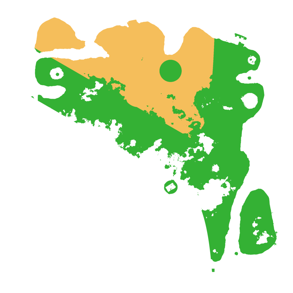 Biome Rust Map: Procedural Map, Size: 3500, Seed: 1932625054