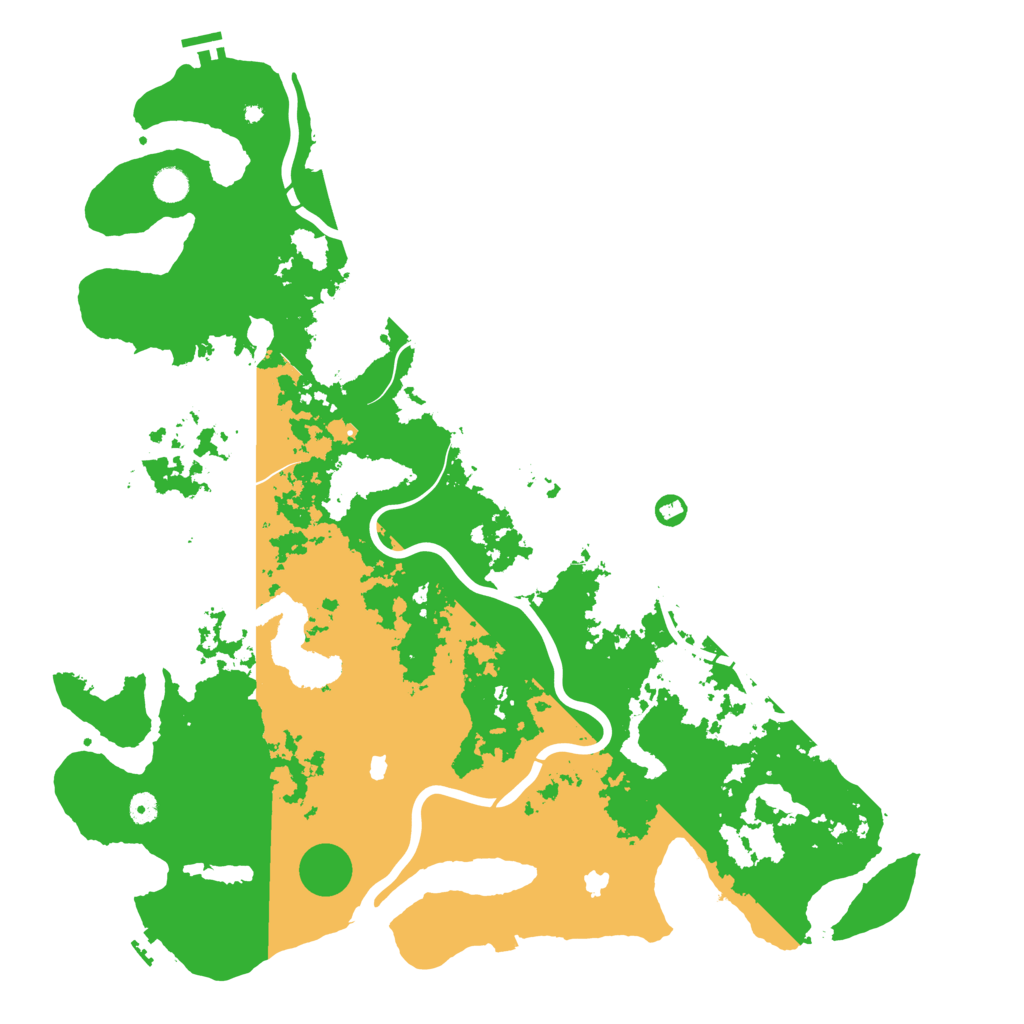 Biome Rust Map: Procedural Map, Size: 5100, Seed: 8311972