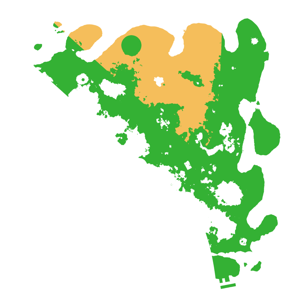 Biome Rust Map: Procedural Map, Size: 4000, Seed: 939818750
