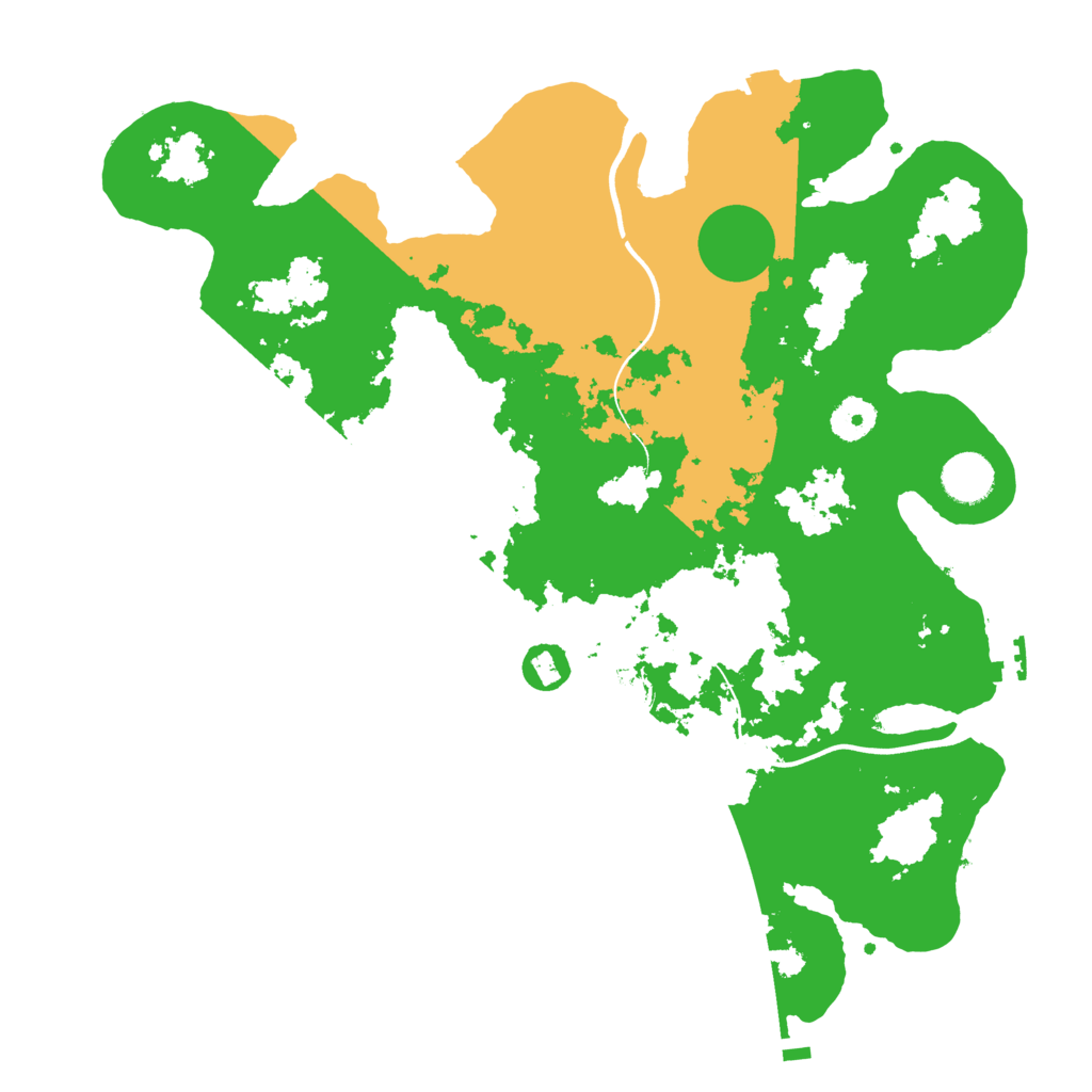 Biome Rust Map: Procedural Map, Size: 3750, Seed: 66400325
