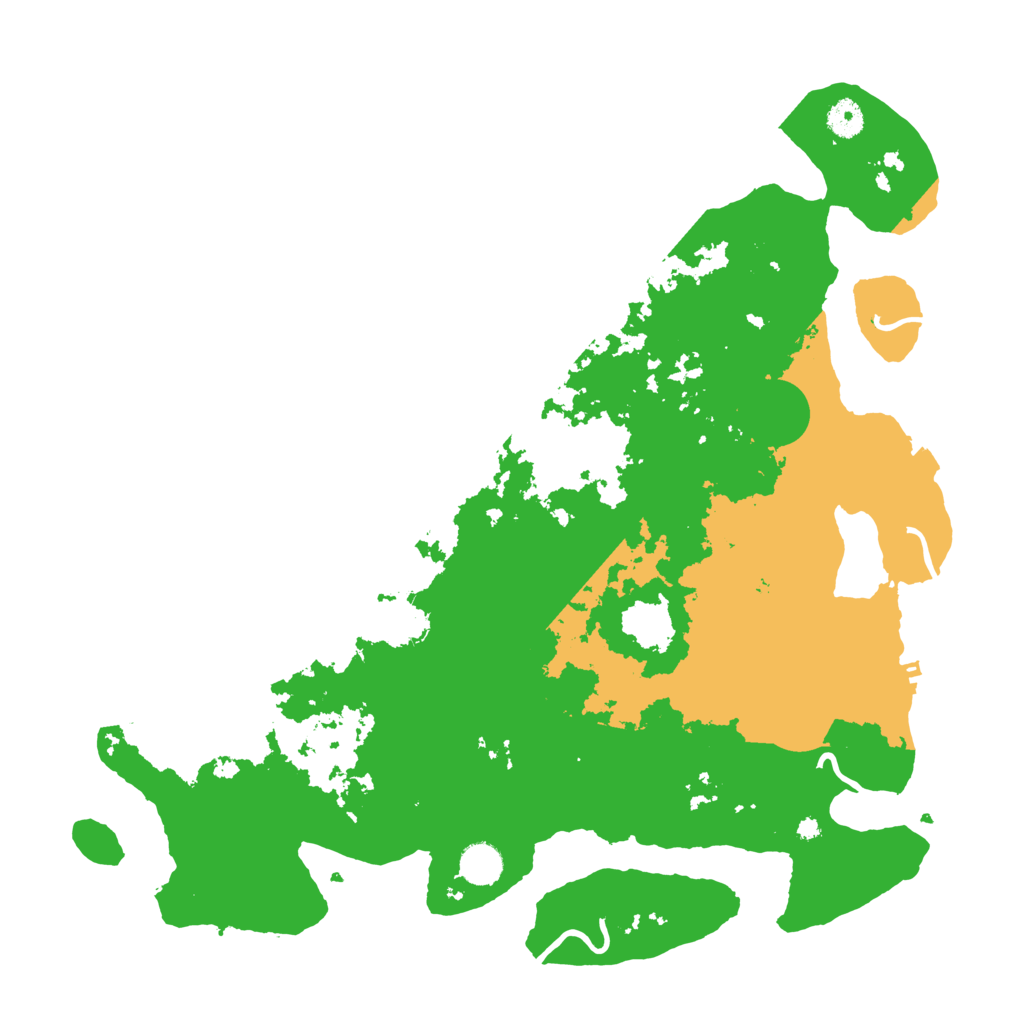 Biome Rust Map: Procedural Map, Size: 4250, Seed: 336626956