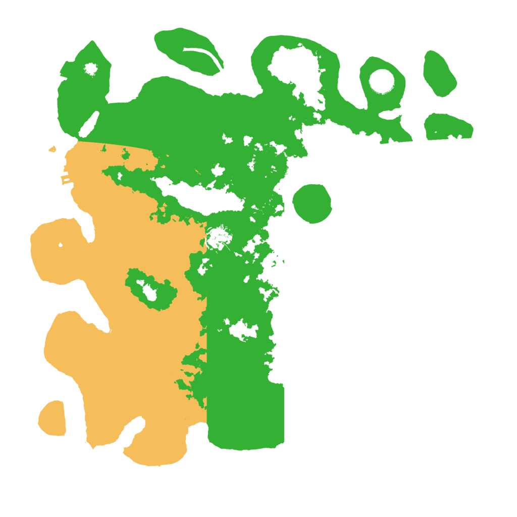 Biome Rust Map: Procedural Map, Size: 3700, Seed: 904031917