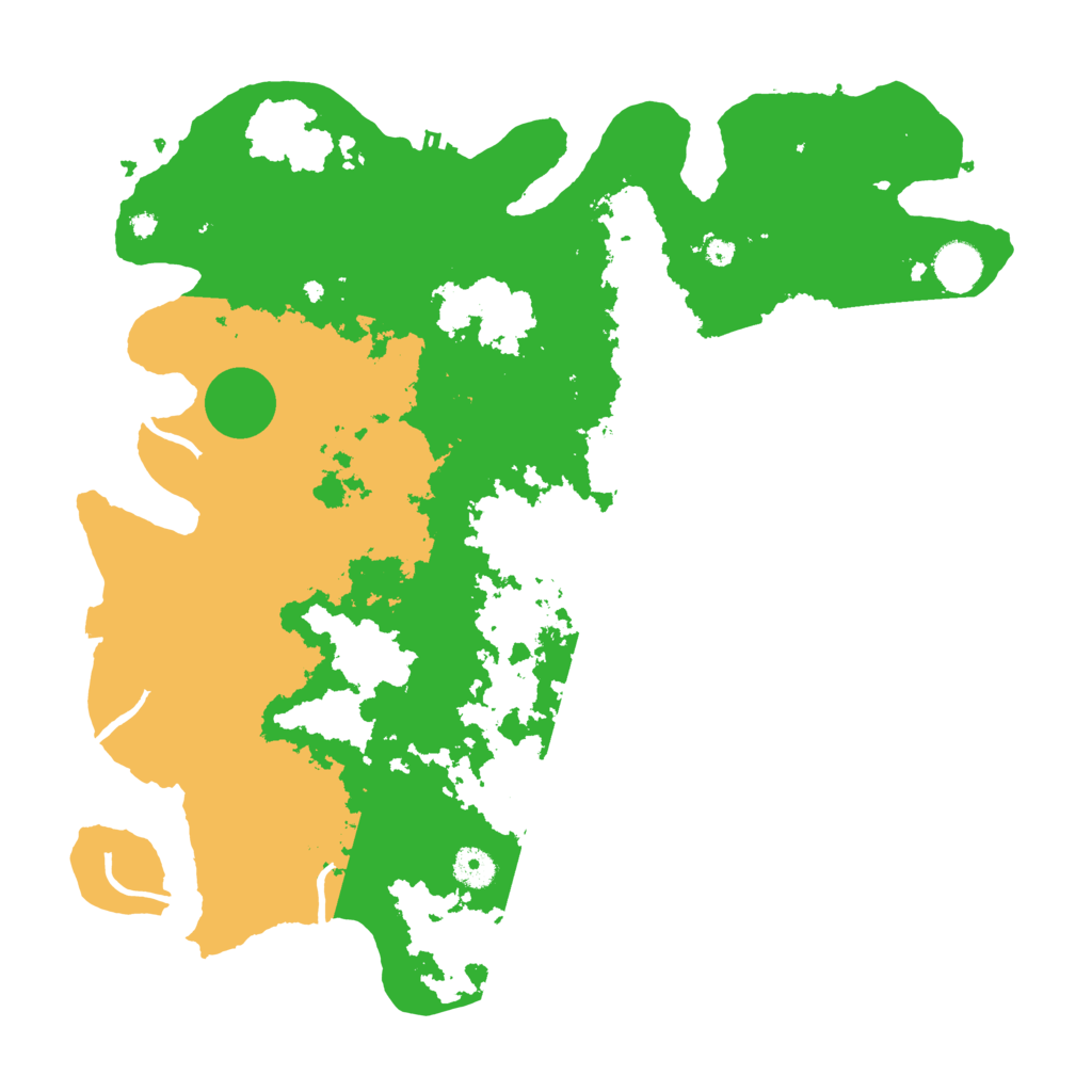 Biome Rust Map: Procedural Map, Size: 4050, Seed: 1507987418