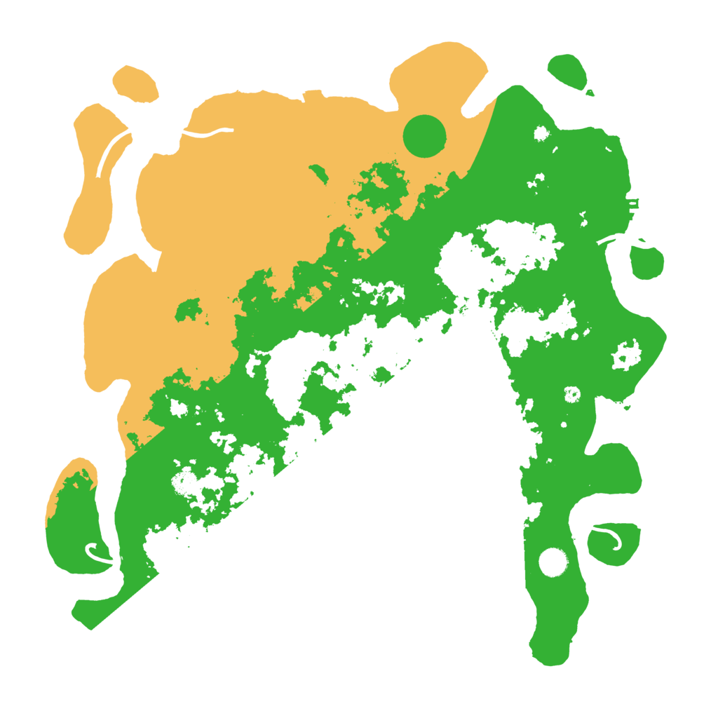 Biome Rust Map: Procedural Map, Size: 4400, Seed: 69411082