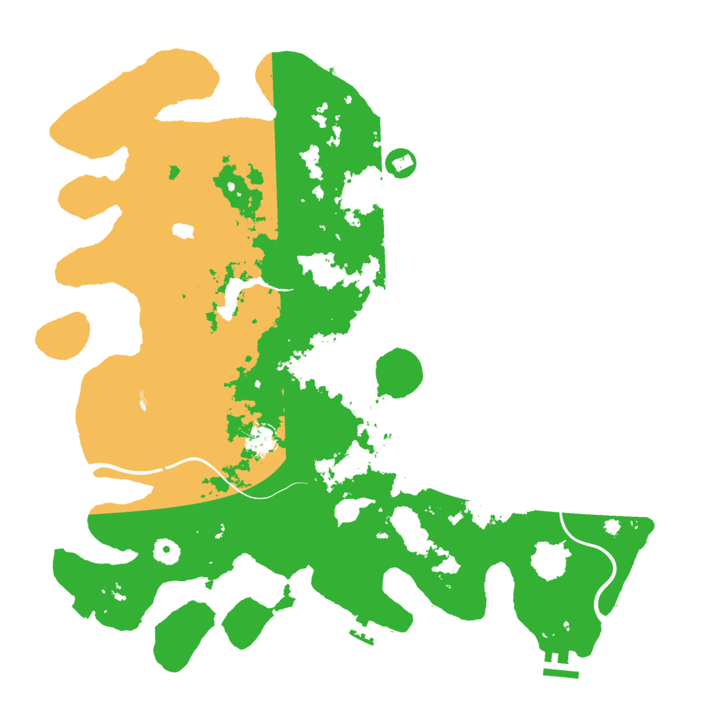 Biome Rust Map: Procedural Map, Size: 4000, Seed: 56758032