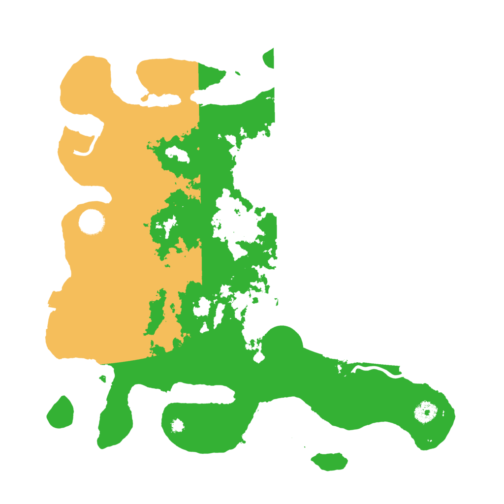 Biome Rust Map: Procedural Map, Size: 3500, Seed: 1000785347