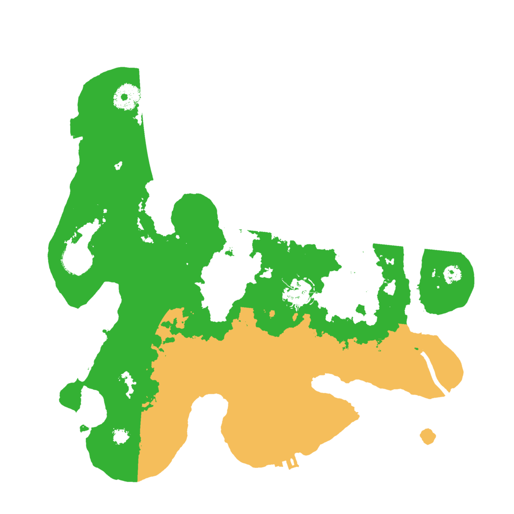 Biome Rust Map: Procedural Map, Size: 3000, Seed: 269681143