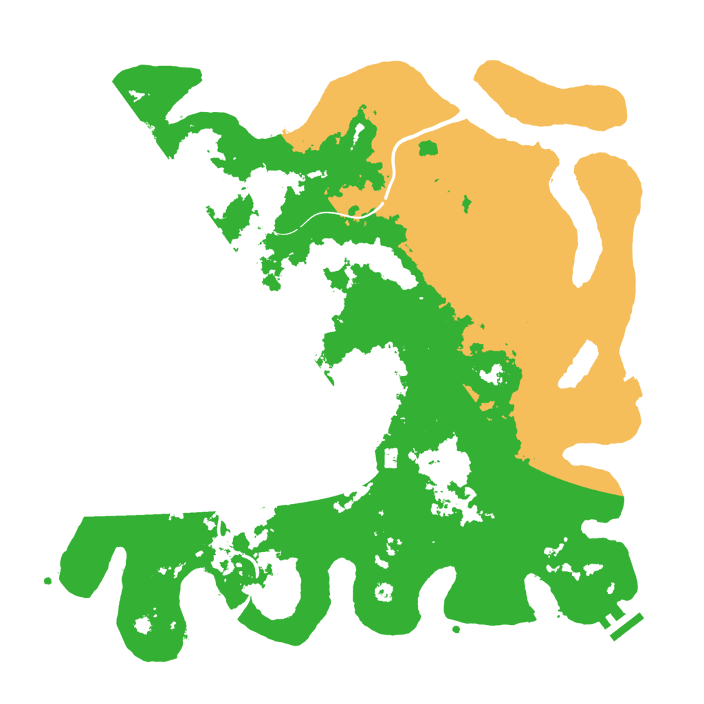 Biome Rust Map: Procedural Map, Size: 3750, Seed: 47114812