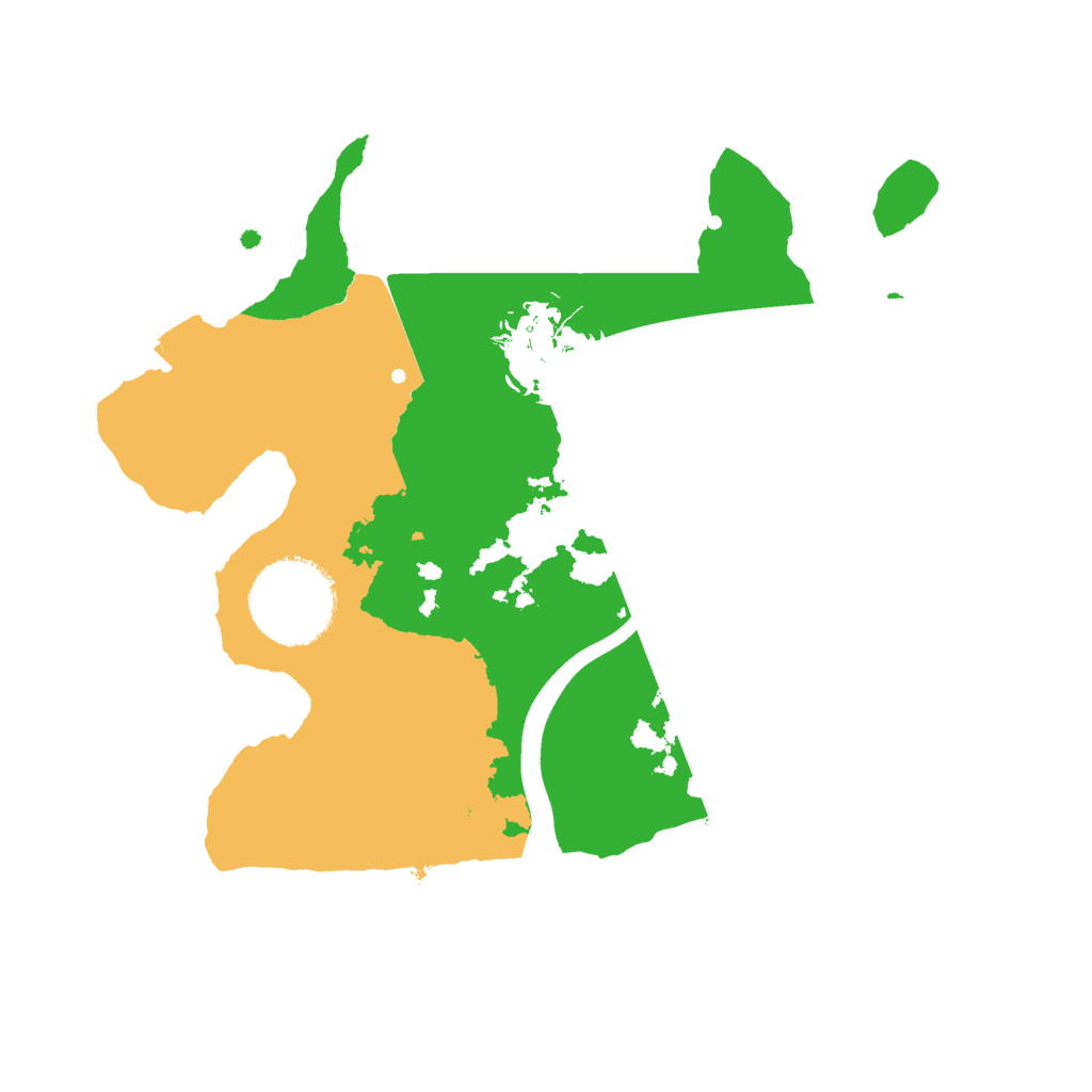 Biome Rust Map: Procedural Map, Size: 2250, Seed: 1932205790