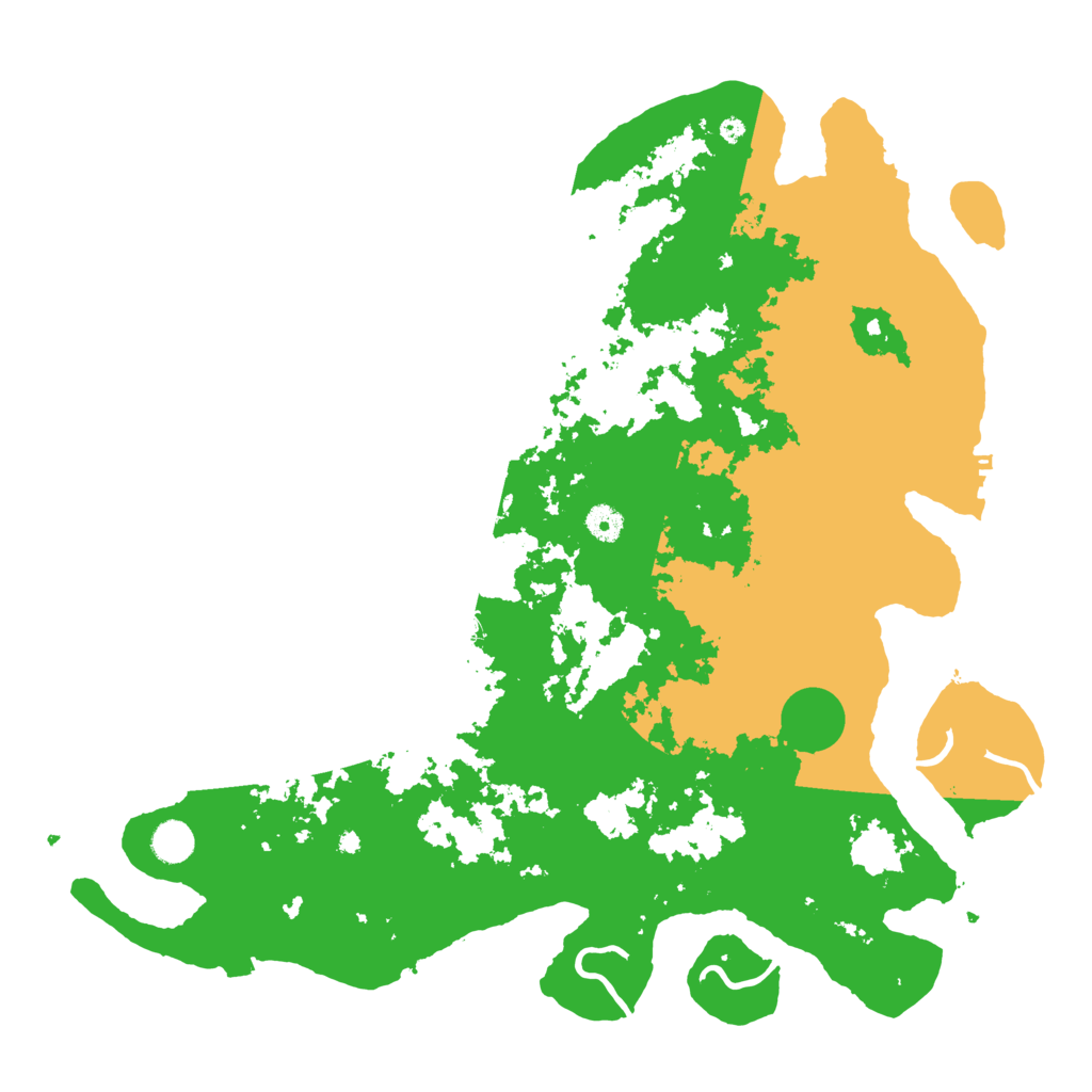 Biome Rust Map: Procedural Map, Size: 4500, Seed: 746568688