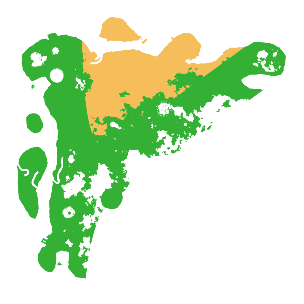 Biome Rust Map: Procedural Map, Size: 3900, Seed: 9896697