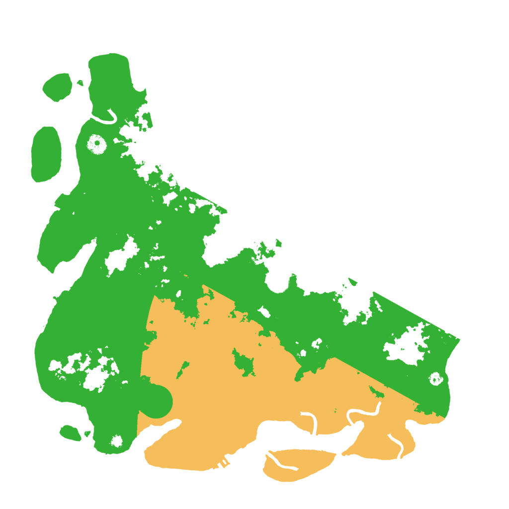 Biome Rust Map: Procedural Map, Size: 4000, Seed: 40762695