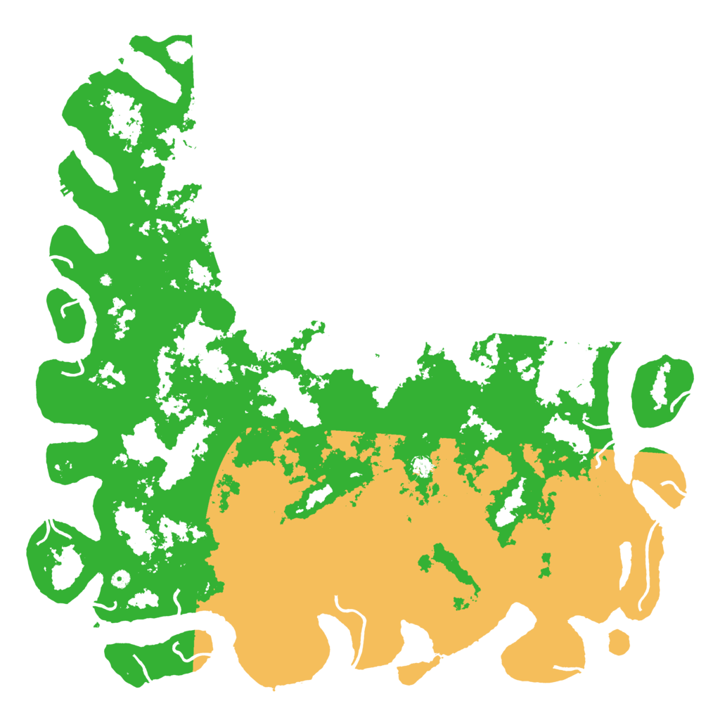 Biome Rust Map: Procedural Map, Size: 6000, Seed: 1805151000