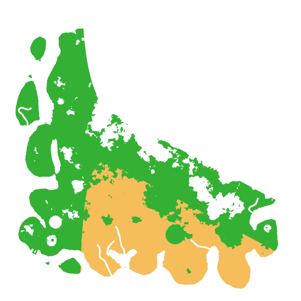 Biome Rust Map: Procedural Map, Size: 4200, Seed: 20231119