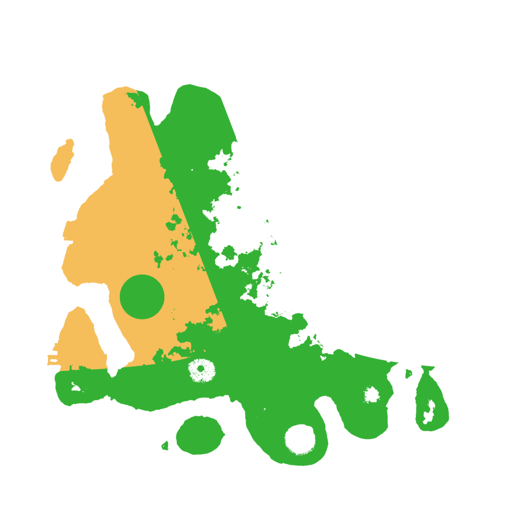 Biome Rust Map: Procedural Map, Size: 3000, Seed: 1199795563