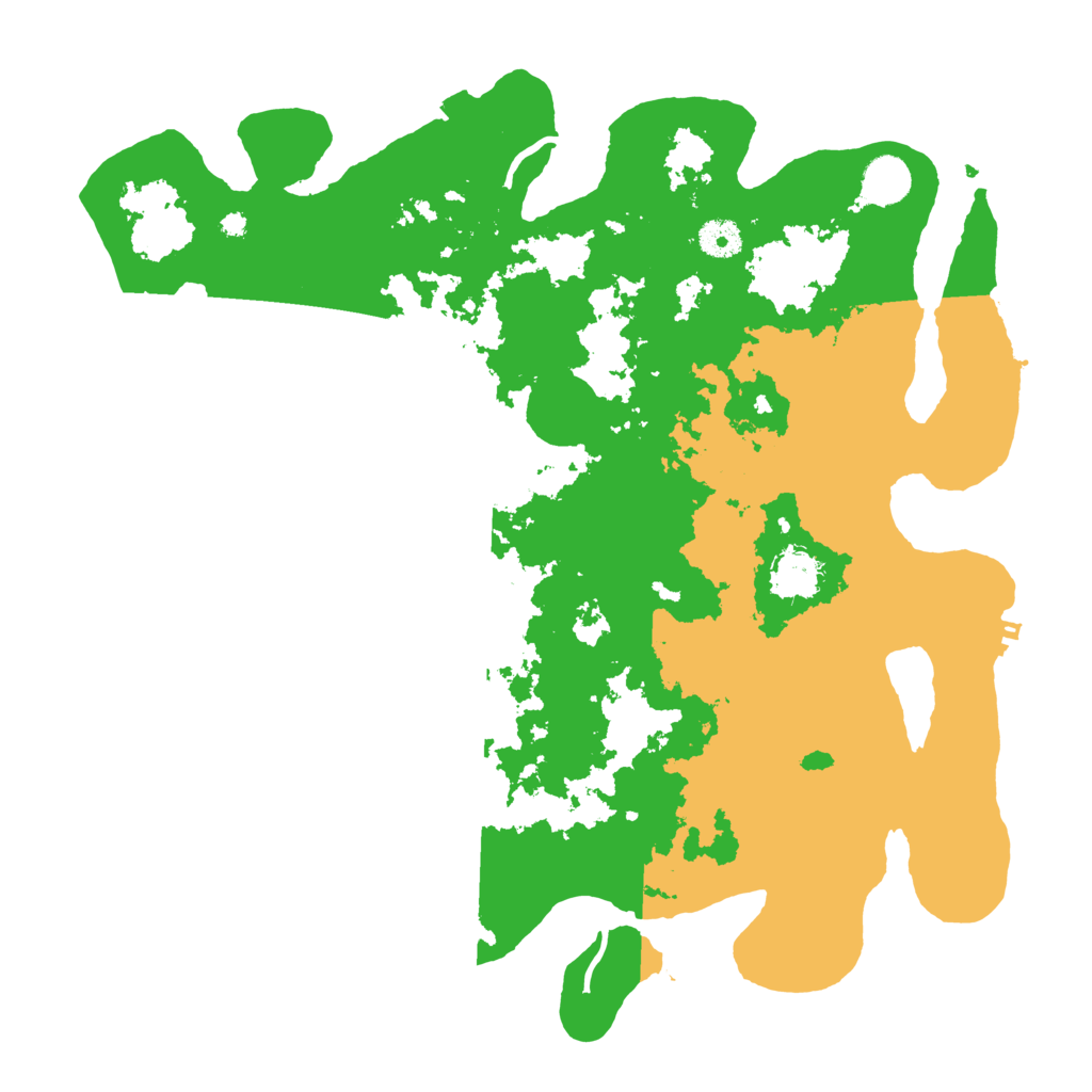 Biome Rust Map: Procedural Map, Size: 4000, Seed: 878288411
