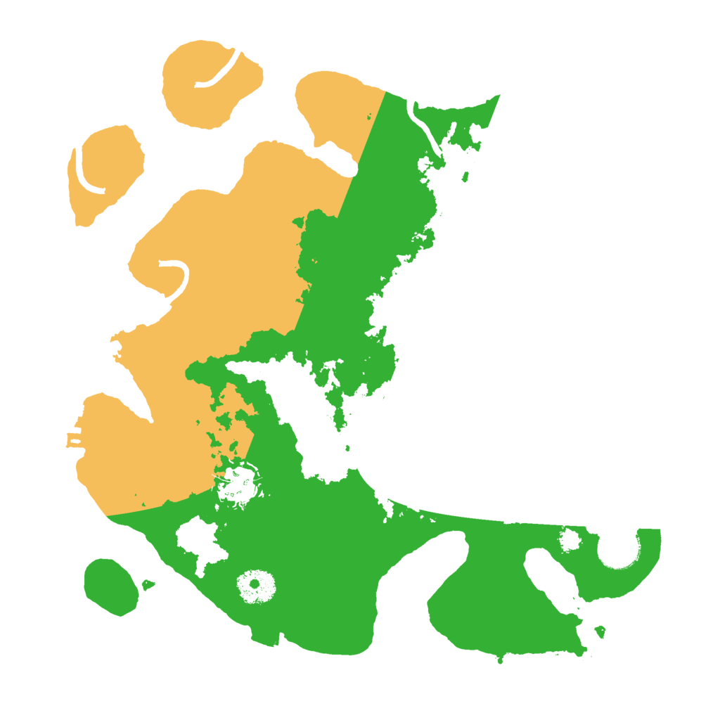 Biome Rust Map: Procedural Map, Size: 3000, Seed: 1933454125