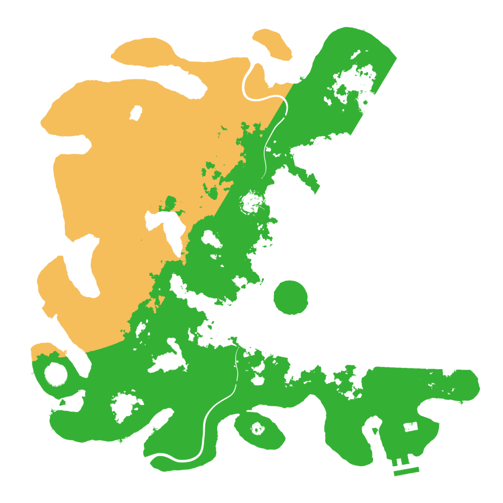 Biome Rust Map: Procedural Map, Size: 4000, Seed: 56422116