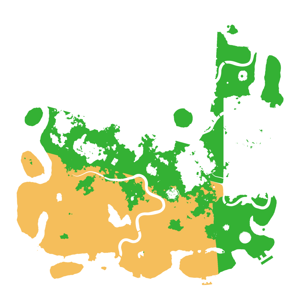 Biome Rust Map: Procedural Map, Size: 4500, Seed: 973914723