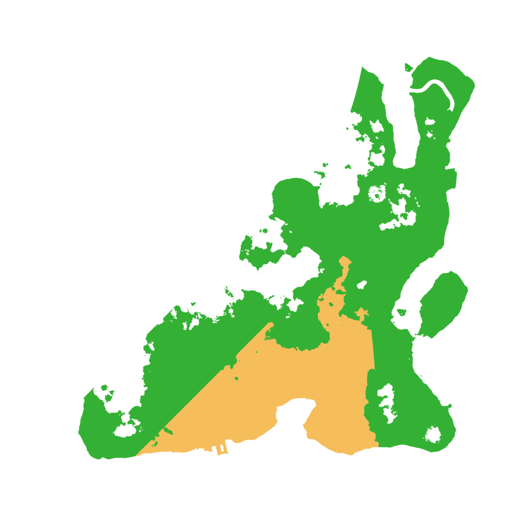 Biome Rust Map: Procedural Map, Size: 3000, Seed: 1682974