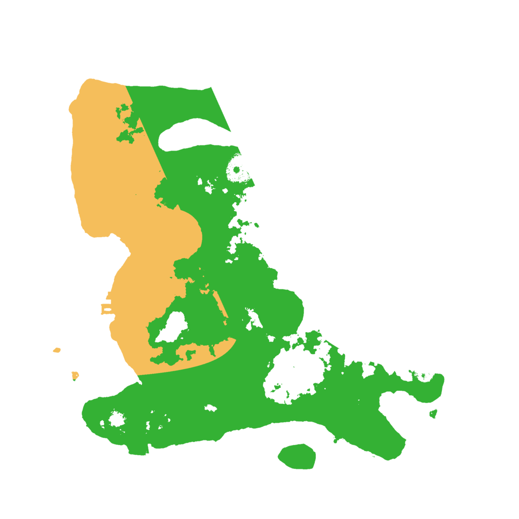 Biome Rust Map: Procedural Map, Size: 3000, Seed: 214227210