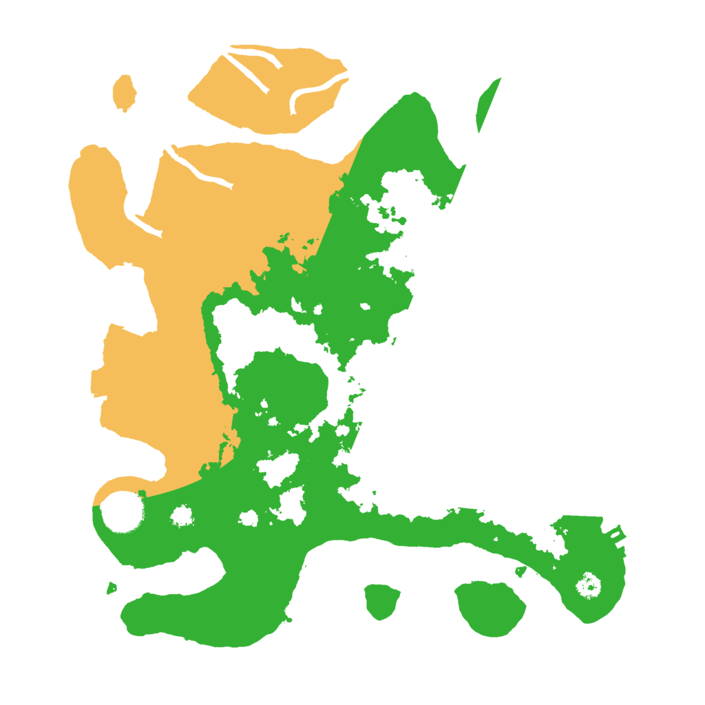 Biome Rust Map: Procedural Map, Size: 3000, Seed: 4910