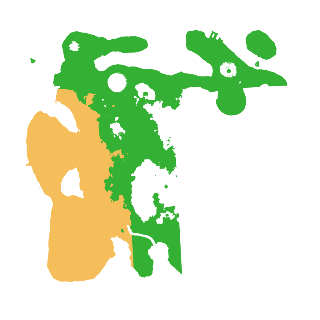 Biome Rust Map: Procedural Map, Size: 3000, Seed: 31592