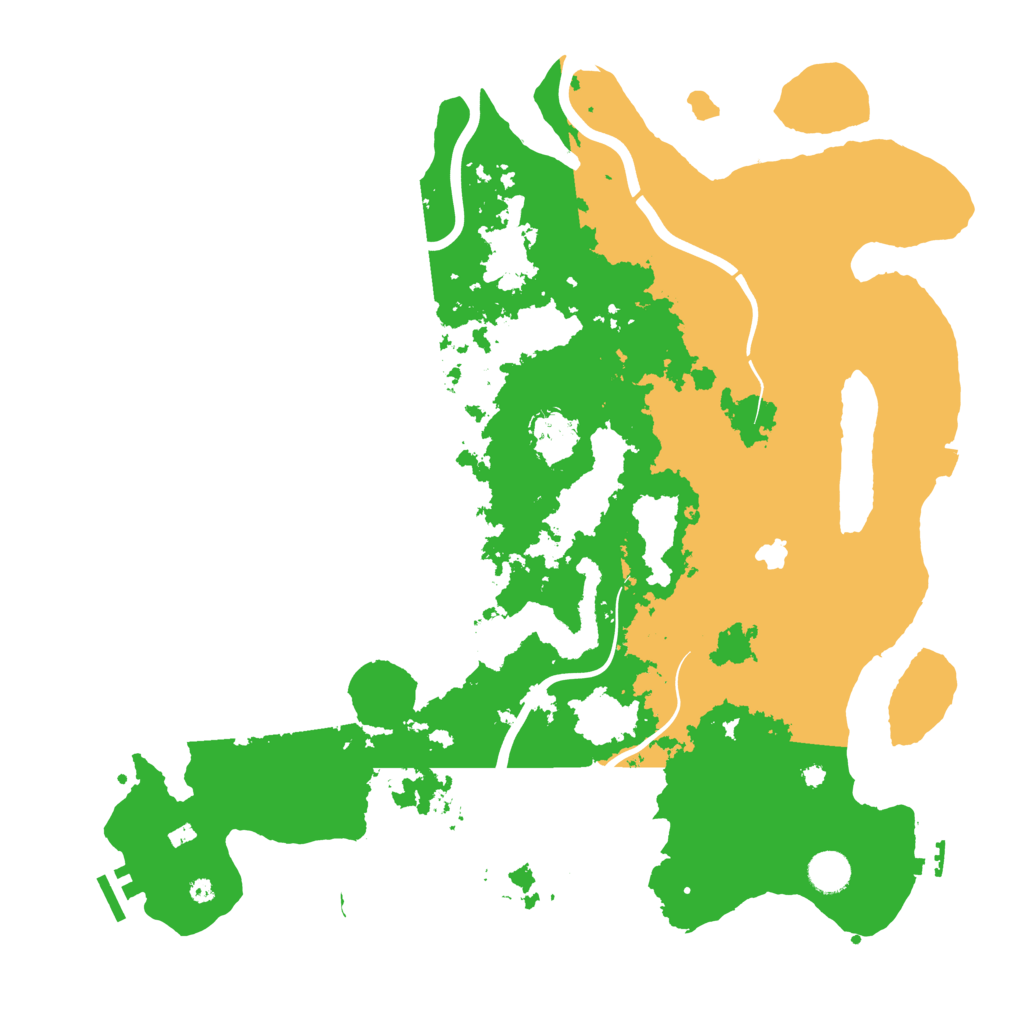 Biome Rust Map: Procedural Map, Size: 4250, Seed: 383425146