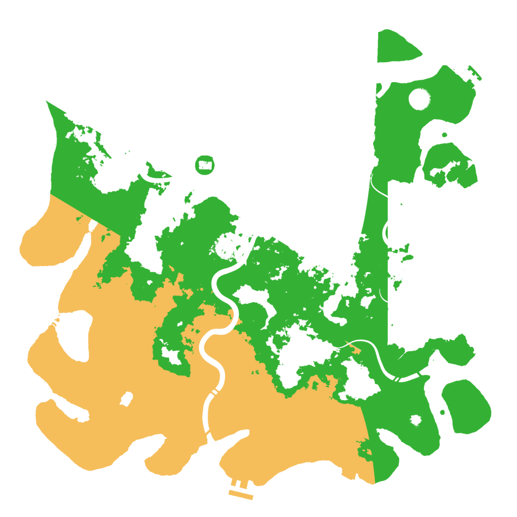 Biome Rust Map: Procedural Map, Size: 4250, Seed: 227314829