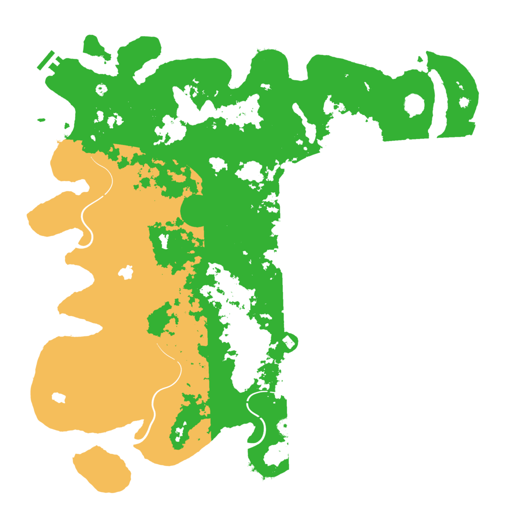 Biome Rust Map: Procedural Map, Size: 4500, Seed: 484851382