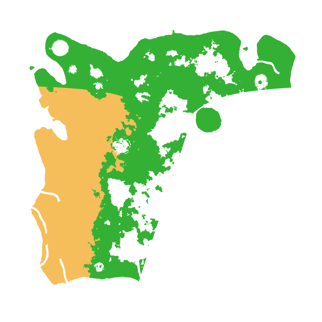 Biome Rust Map: Procedural Map, Size: 3500, Seed: 8989433