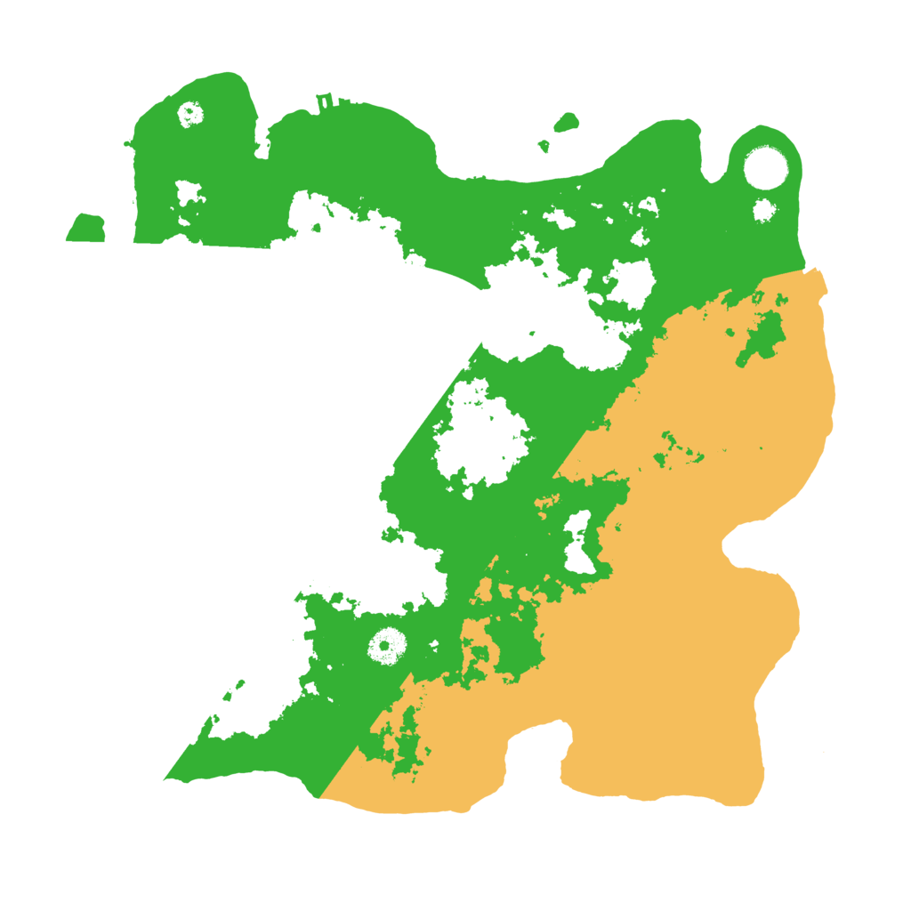 Biome Rust Map: Procedural Map, Size: 3700, Seed: 2014088699