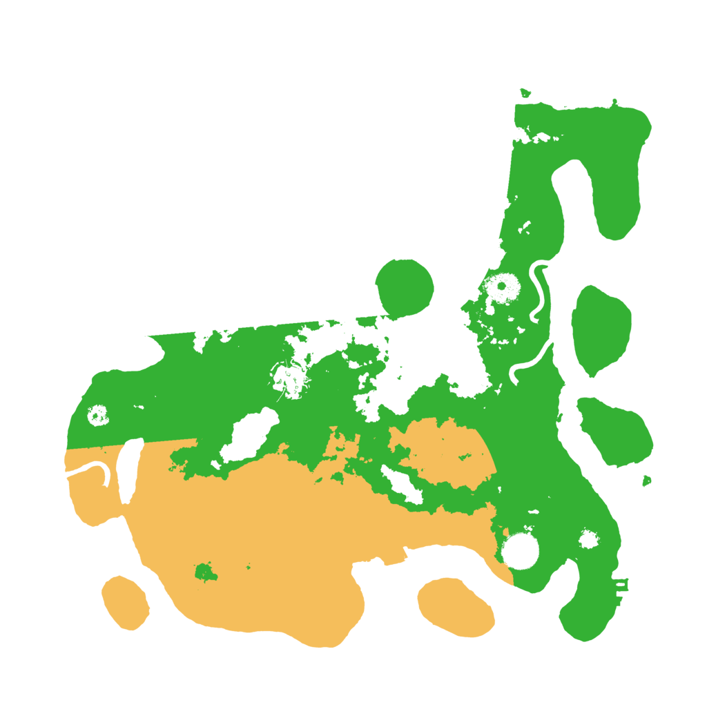 Biome Rust Map: Procedural Map, Size: 3400, Seed: 2567