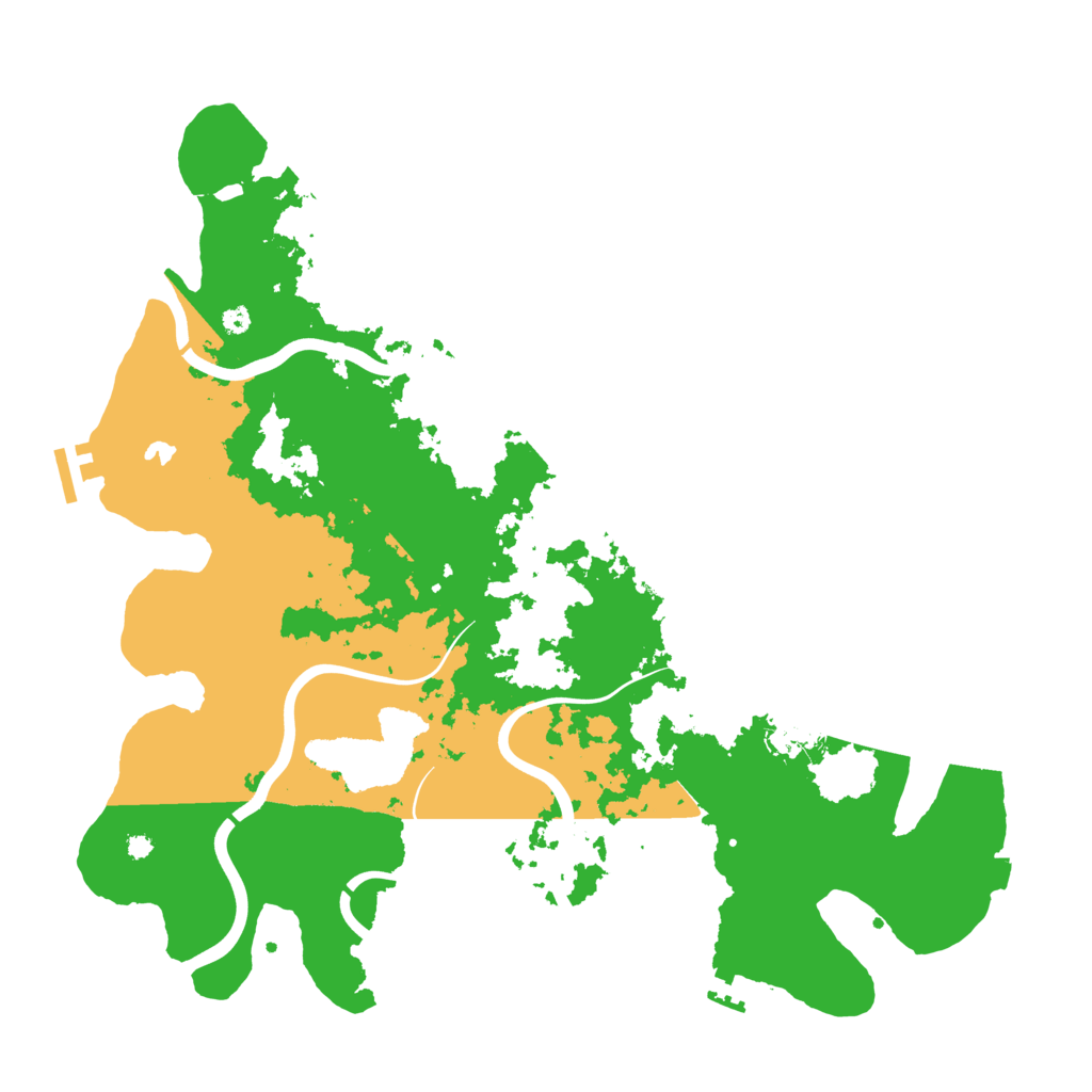 Biome Rust Map: Procedural Map, Size: 4000, Seed: 479268829