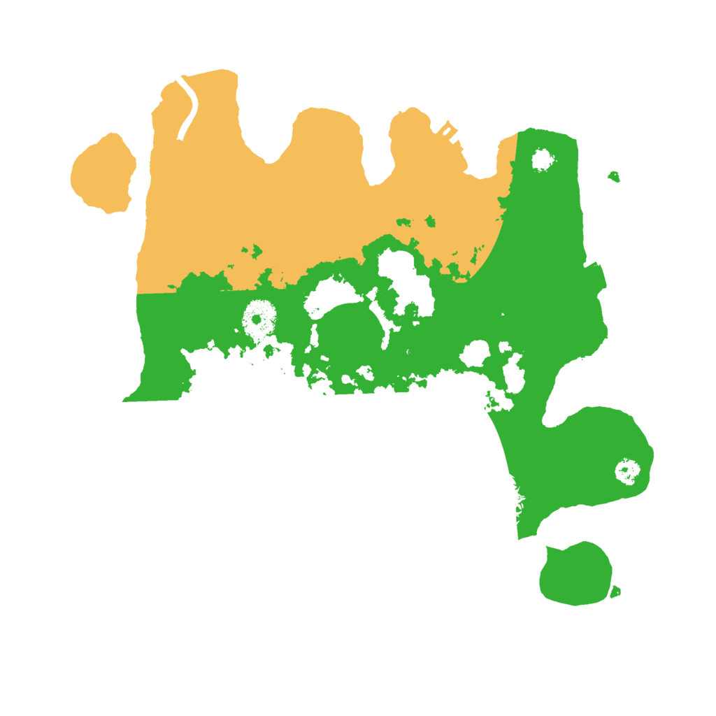 Biome Rust Map: Procedural Map, Size: 3000, Seed: 3406517