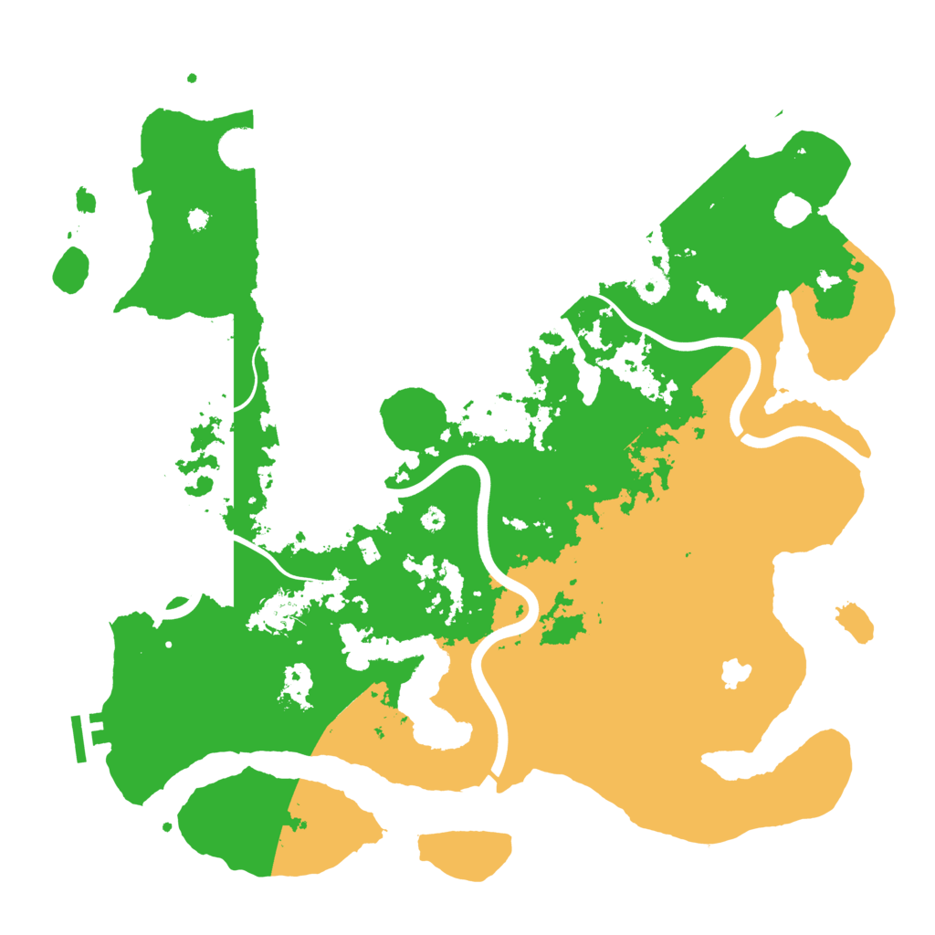 Biome Rust Map: Procedural Map, Size: 4000, Seed: 1103065883