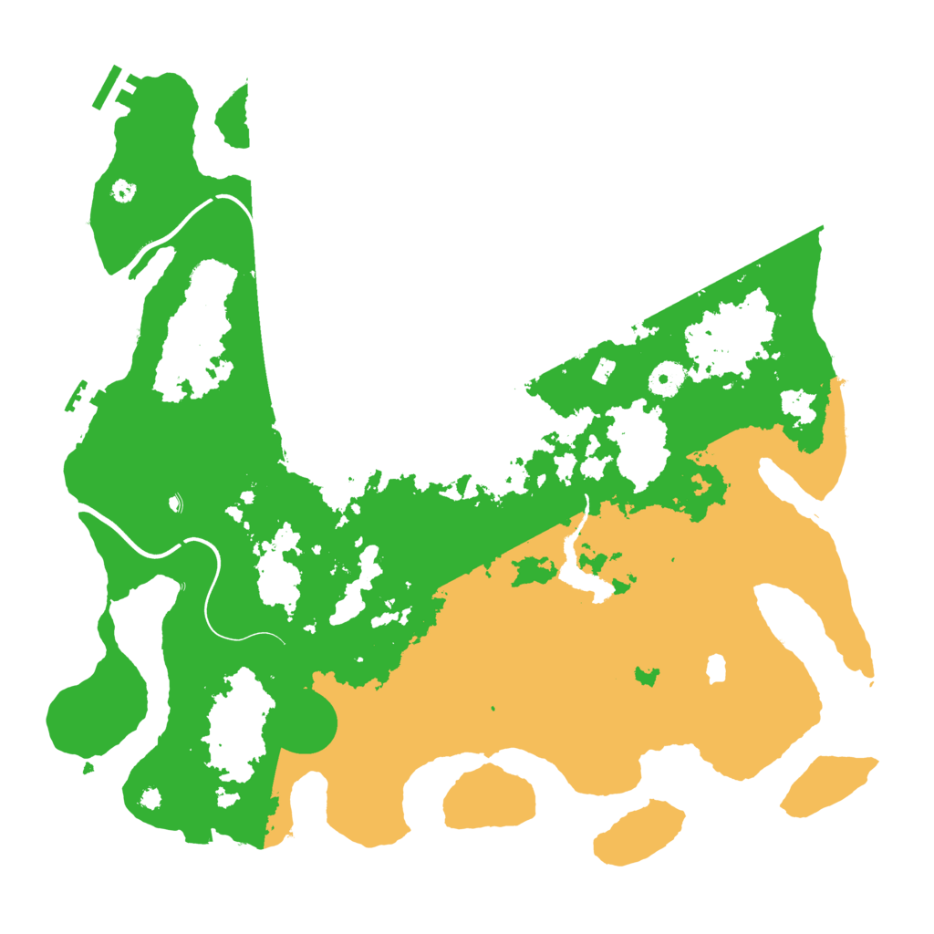 Biome Rust Map: Procedural Map, Size: 4000, Seed: 4434500