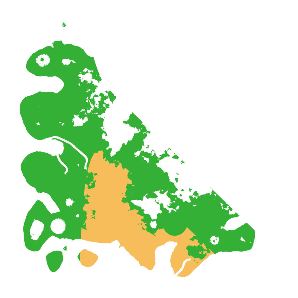 Biome Rust Map: Procedural Map, Size: 3500, Seed: 1866976676