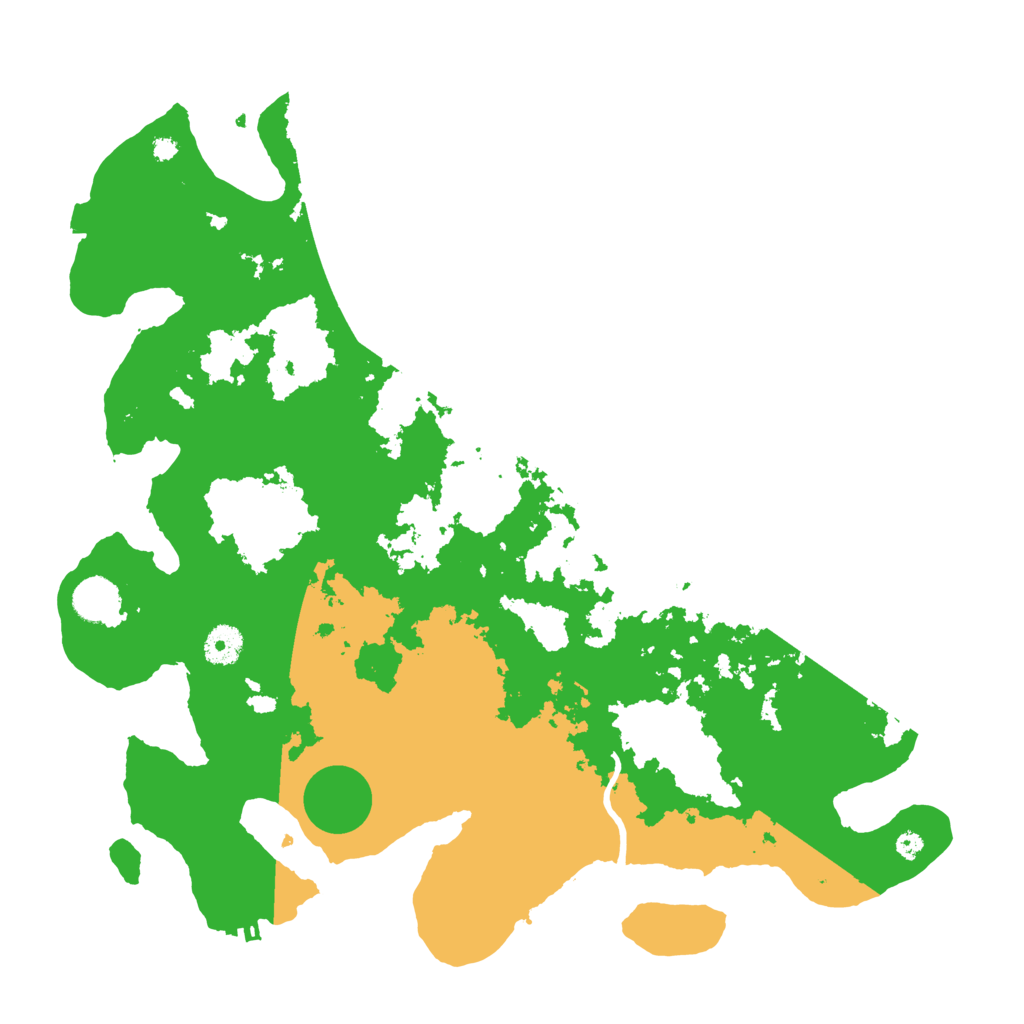 Biome Rust Map: Procedural Map, Size: 3950, Seed: 88979681