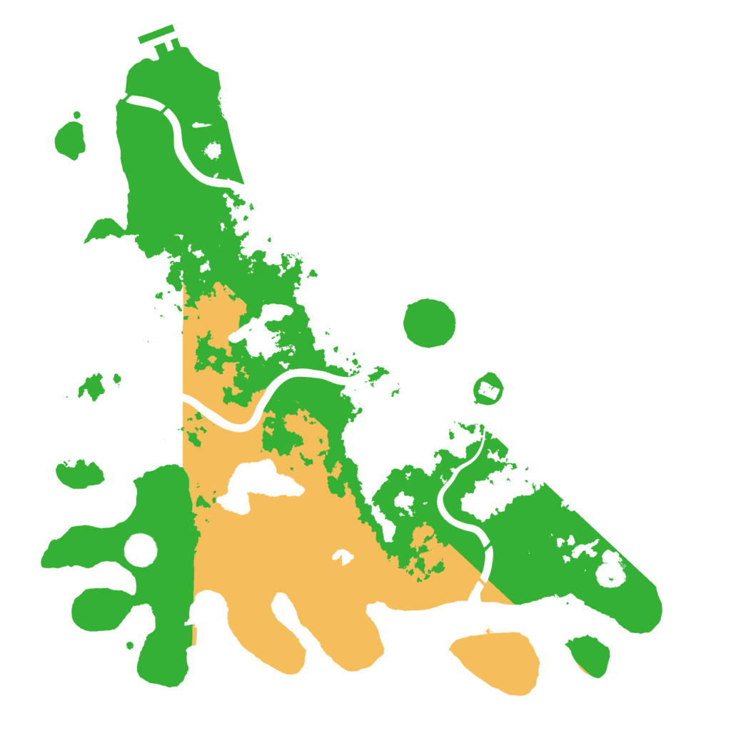 Biome Rust Map: Procedural Map, Size: 4000, Seed: 6940