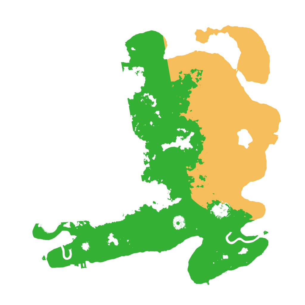 Biome Rust Map: Procedural Map, Size: 3500, Seed: 375789967