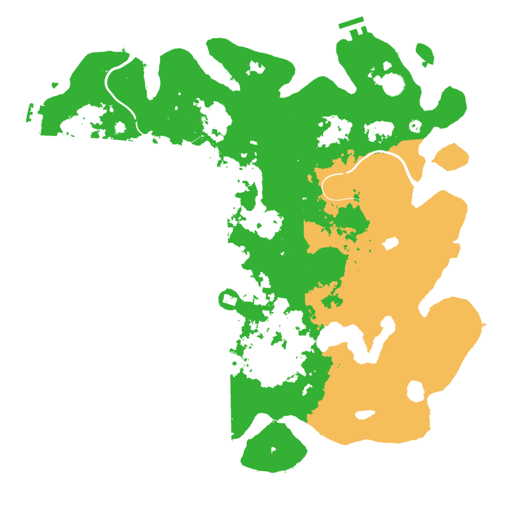 Biome Rust Map: Procedural Map, Size: 4000, Seed: 1485179796