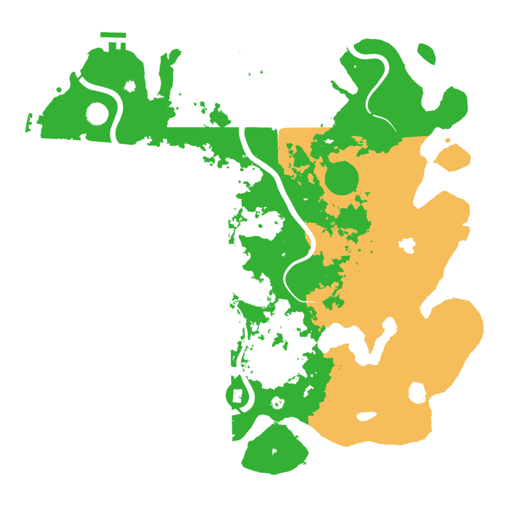 Biome Rust Map: Procedural Map, Size: 4000, Seed: 1485179796