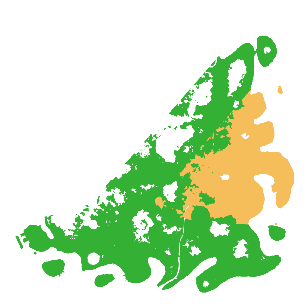 Biome Rust Map: Procedural Map, Size: 4500, Seed: 5678