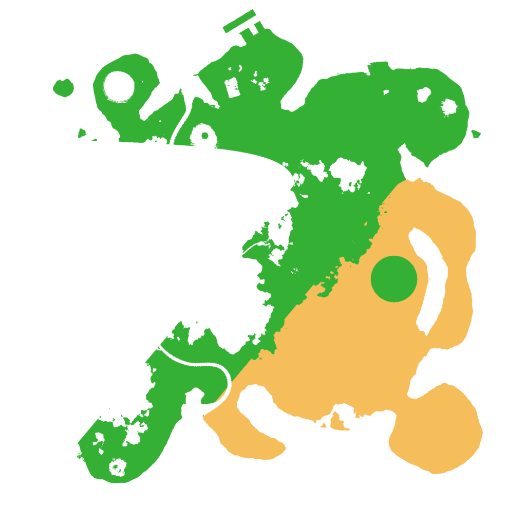 Biome Rust Map: Procedural Map, Size: 3000, Seed: 265417329