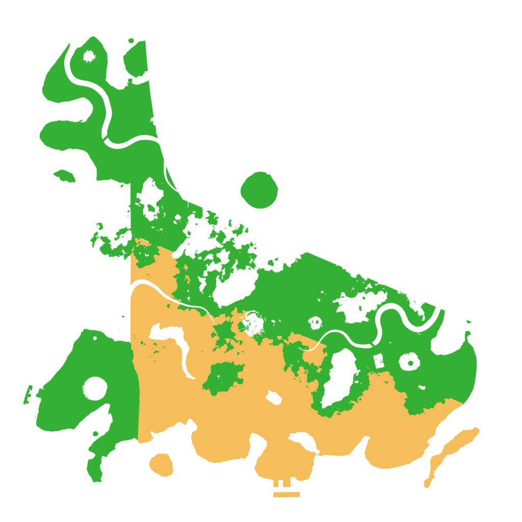 Biome Rust Map: Procedural Map, Size: 4000, Seed: 556560