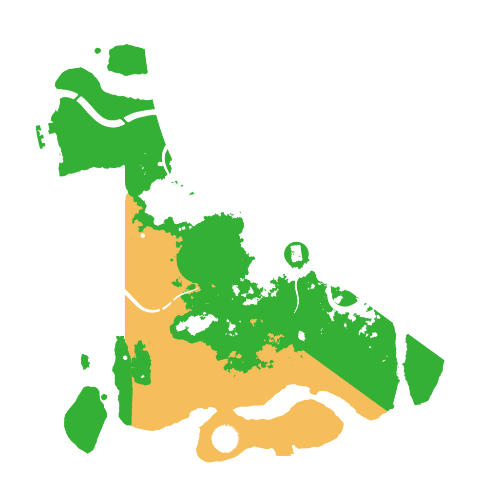 Biome Rust Map: Procedural Map, Size: 3250, Seed: 270894422