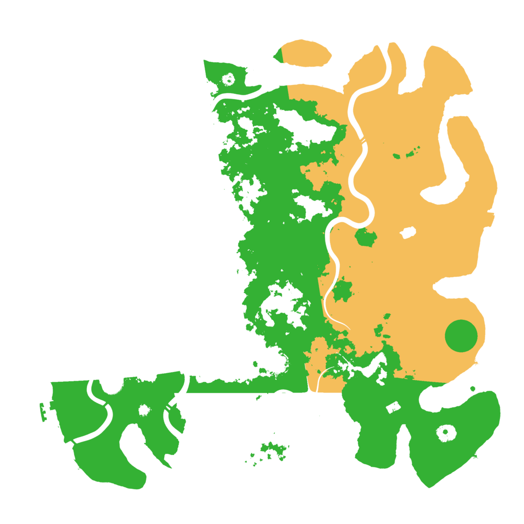 Biome Rust Map: Procedural Map, Size: 4250, Seed: 1309630471