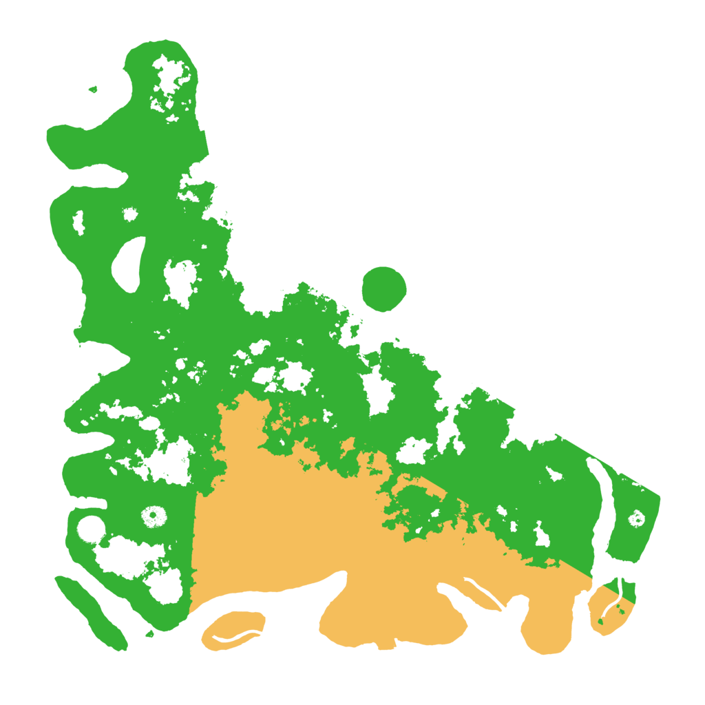 Biome Rust Map: Procedural Map, Size: 4500, Seed: 1800325506