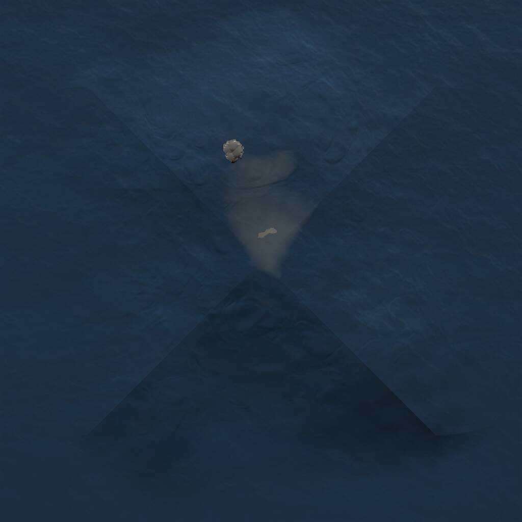 Rust Map: Procedural Map, Size: 1000, Seed: 1699274775, 1 Monuments